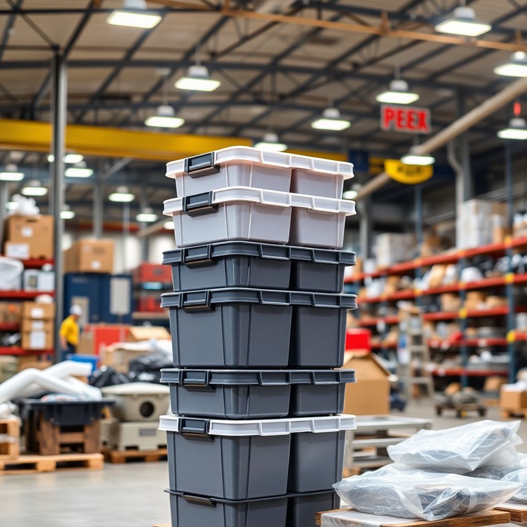 Cajas de Plastico con Tapa