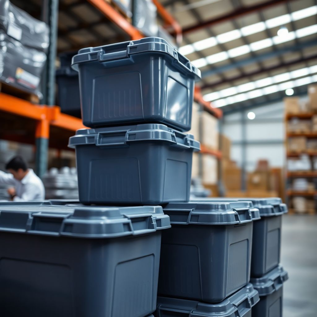 Cajas de Plastico con Tapa
