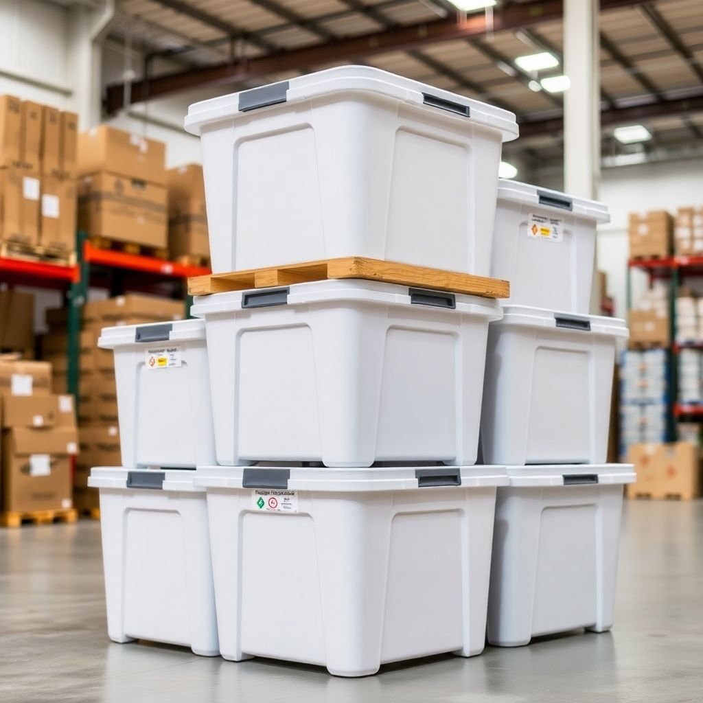 Cajas de Plastico con Tapa